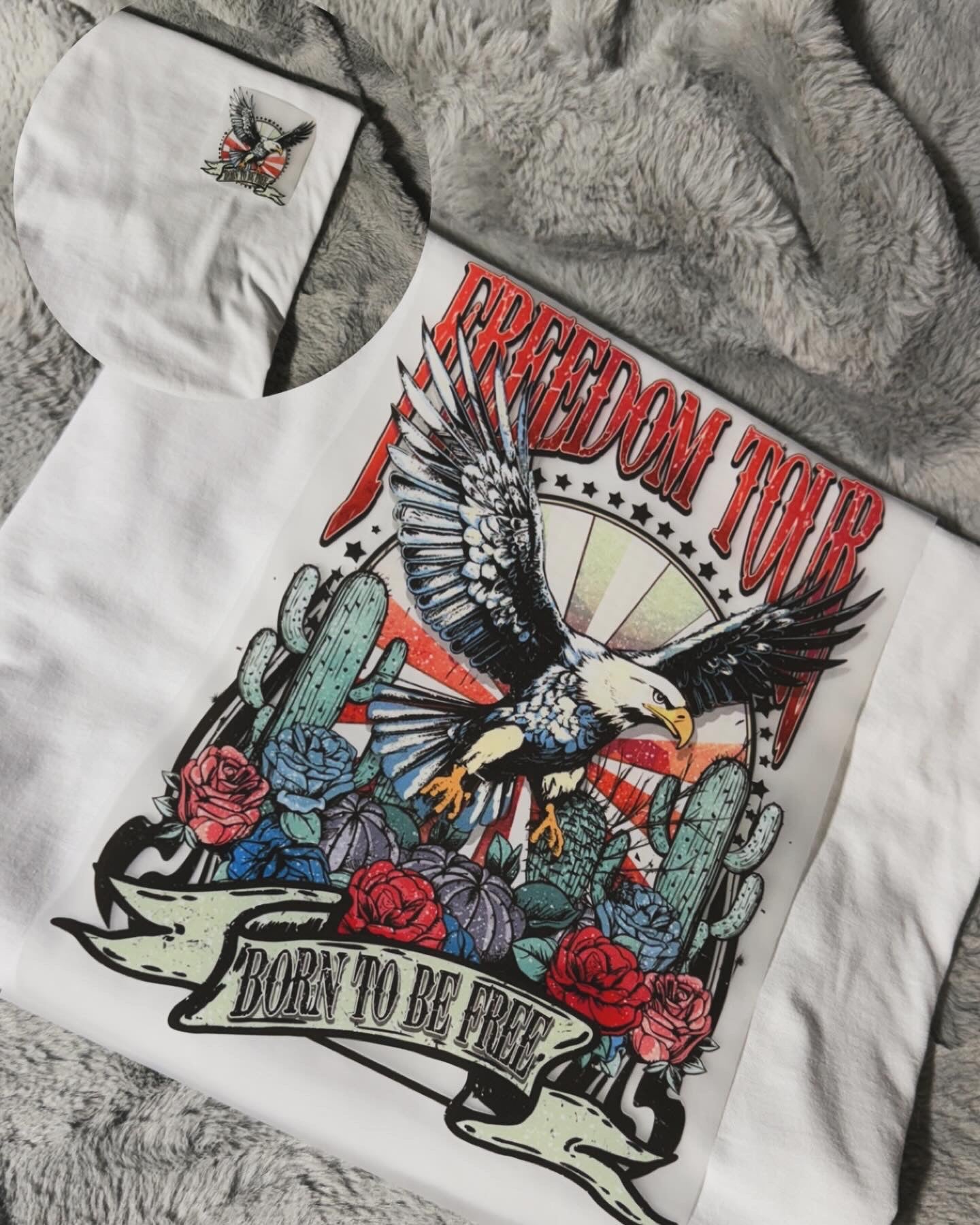 Freedom Tour Tee (Pocket/Back)