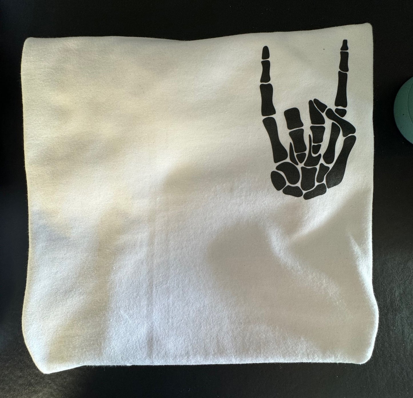 Skeleton Rock Hand Tee